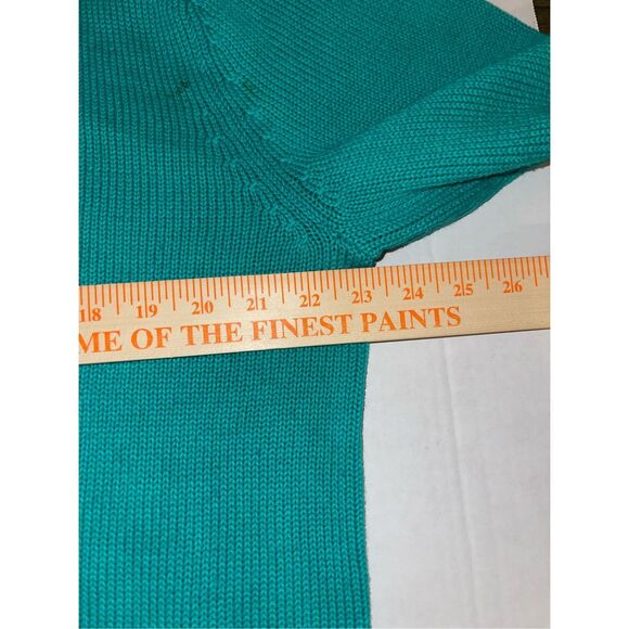 Chaps Ralph Lauren Green Men's Long Sleeve Pullover Sweater Lg‎ A45 - Picture 5 of 7